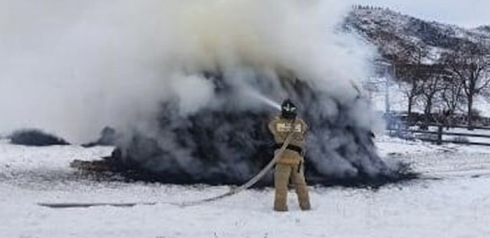 Пожарные Куюса помогли спасти жилой дом в Ороктое от пожара