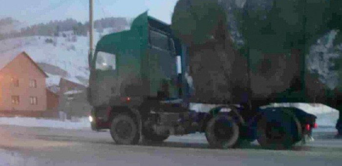 В Горно-Алтайске грузовик сбил пешехода