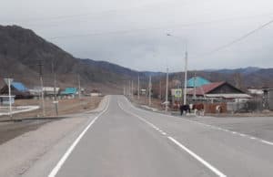 Подъезд к Онгудаю отремонтировали досрочно Подъезд к Онгудаю отремонтировали досрочно