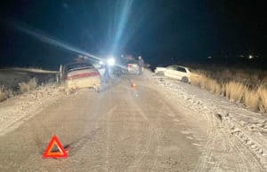Три машины столкнулись из-за нетрезвого водителя возле Кокори