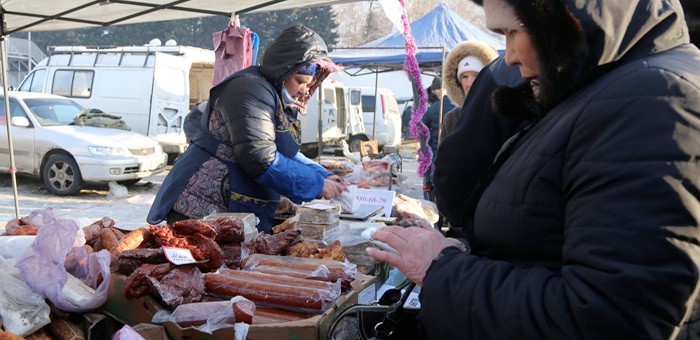 В Горно-Алтайске на предновогодней ярмарке продали 16 тонн мяса