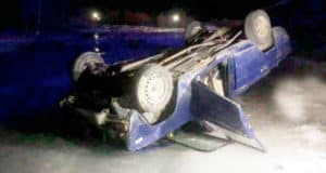 На дороге Черга – Беш-Озек перевернулся автомобиль, погиб водитель