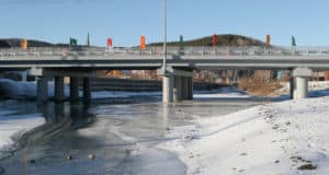 Мост через Майму на улице Ленина открыли после реконструкции в Горно-Алтайске