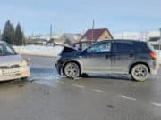 74-летняя автоледи не уступила дорогу на перекрестке и попала в ДТП