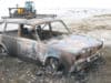 Жители Алтайского края угнали в Майме автомобиль и сожгли его