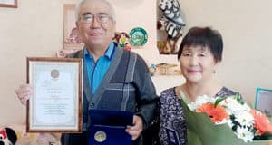 Семье Мундусовых вручена медаль «За любовь и верность»