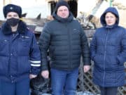 Полицейский помог потушить пожар и собрать средства для погорельцев