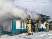 В Горно-Алтайске потушен пожар в доме по переулку Западному В Горно-Алтайске потушен пожар в доме по переулку Западному
