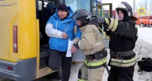 В республике прошли учения по ликвидации последствий крупного ДТП