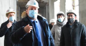 В Майме продолжается капитальный ремонт школы №1