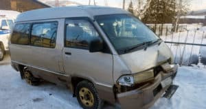 В Горно-Алтайске пьяный водитель устроил три ДТП подряд