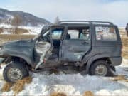 В ДТП на Чуйском тракте пострадали пять человек В ДТП на Чуйском тракте пострадали пять человек