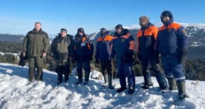 Спасатели обследовали туристические маршруты в районе Каракольских озер Спасатели обследовали туристические маршруты в районе Каракольских озер