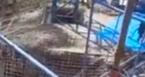 Крупное ЧП на курорте «Манжерок»: здесь обрушились строительные конструкции