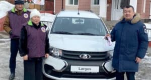 Мобильная бригада управления соцподдержки Онгудайского района получила автомобиль
