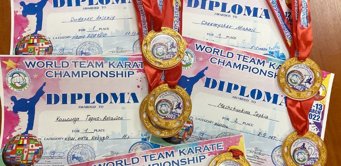Спортсмены с Алтая успешно выступили на международном турнире по каратэ и кобудо