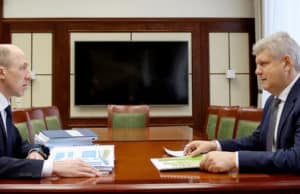 Олег Хорохордин проинформировал полпреда президента о ситуации в республике