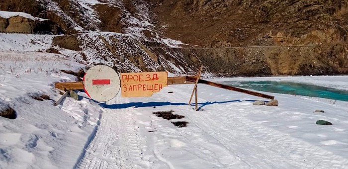 Почти все ледовые переправы закрыты в Республике Алтай
