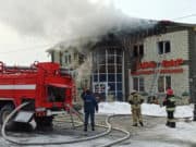 Произошел пожар в гостиничном комплексе «Березка» в Соузге Произошел пожар в гостиничном комплексе «Березка» в Соузге