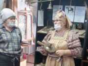 В музее русского быта выполняется этно-проект «Прикосновение» В музее русского быта выполняется этно-проект «Прикосновение»