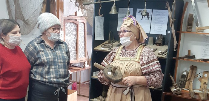 В музее русского быта выполняется этно-проект «Прикосновение»