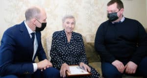 Жительница Маймы отметила 100-летний юбилей