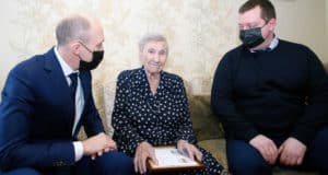 Жительница Маймы отметила 100-летний юбилей Жительница Маймы отметила 100-летний юбилей