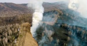 Противопожарный режим введен на территории всей республики