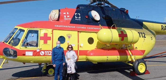 Новый санитарный вертолет поступил в Республику Алтай
