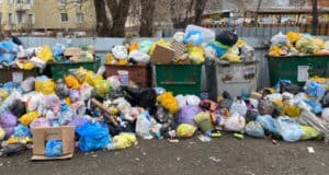 В Горно-Алтайске опять наблюдаются проблемы с вывозом мусора