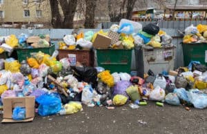 Ситуация с вывозом мусора на Алтае оставляет желать лучшего