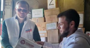 ЕР продолжает отправку гуманитарной помощи в Донбасс ЕР продолжает отправку гуманитарной помощи в Донбасс