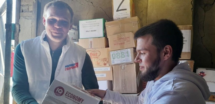 ЕР продолжает отправку гуманитарной помощи в Донбасс