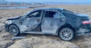 Водитель попал в больницу после серьезной аварии Водитель попал в больницу после серьезной аварии