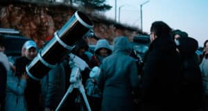 «Ночная экскурсия с телескопом» вызвала ажиотажный интерес у жителей города