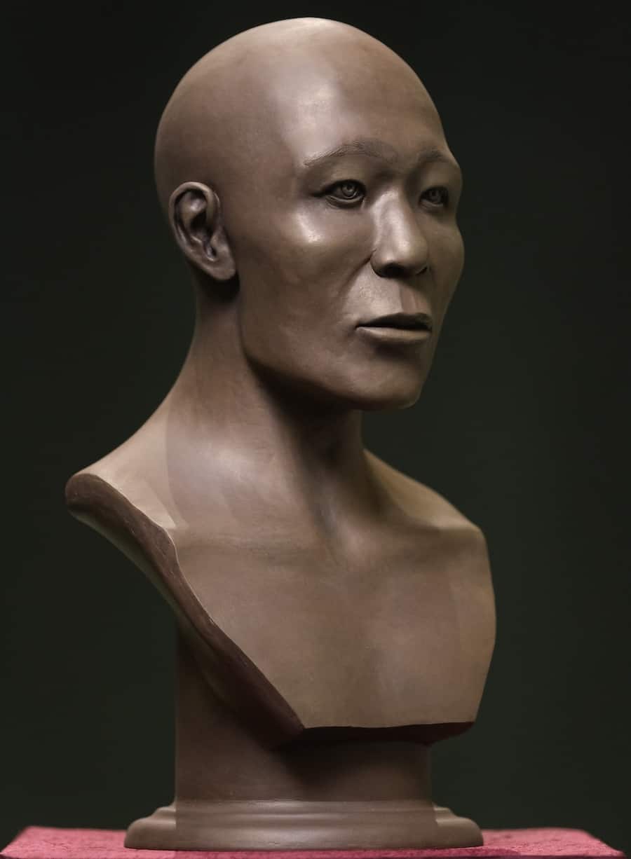 В Национальном музее презентовали скульптурный портрет «принцессы Укока»