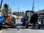 Ремонт улицы Колхозной идет в Горно-Алтайске