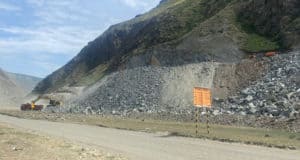 На перевале Кату-Ярык началось строительство нового спуска в долину
