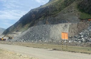 На перевале Кату-Ярык началось строительство нового спуска в долину