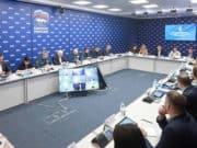 «Единая Россия» открыла штаб по гуманитарному сотрудничеству для помощи жителям Донбасса