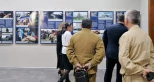 Выставка «НАТО. Хроники жестокости» открылась в Национальном музее Выставка «НАТО. Хроники жестокости» открылась в Национальном музее