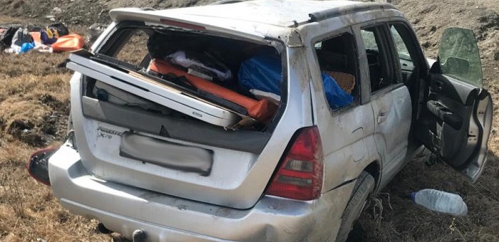 Туристы из Новосибирска попали в ДТП на Улаганском тракте