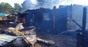В Усть-Семе сгорел летний дом