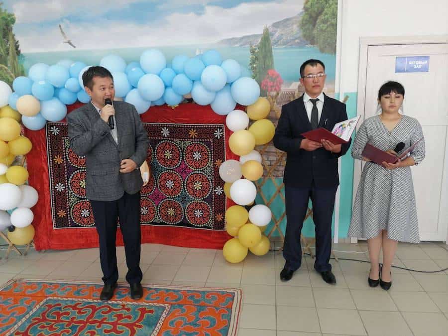 В жана-аульской школе открыли кабинет казахского языка