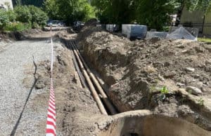 В Горно-Алтайске благоустраивают двор по улице Чорос-Гуркина, 41
