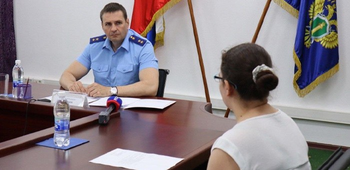 Заместитель генпрокурора провел в Горно-Алтайске прием граждан по личным вопросам