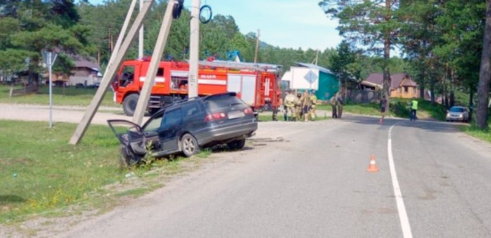 В Турочаке в результате ДТП погиб водитель