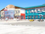 Школа в Усть-Коксе построена почти на 80% Школа в Усть-Коксе построена почти на 80%
