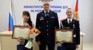 Министр внутренних дел России наградил подростков из Республики Алтай