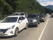 Житель Чойского района спровоцировал массовое ДТП на Чуйском тракте Житель Чойского района спровоцировал массовое ДТП на Чуйском тракте